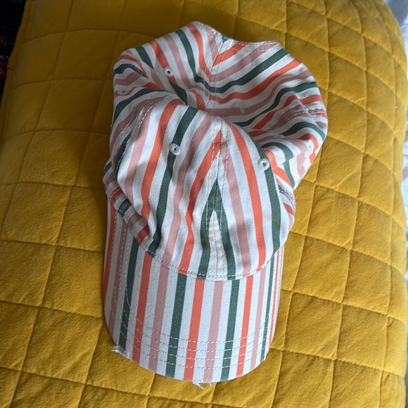 aerie Accessories - Aerie O/S Multicolored Striped BaseBall Cap